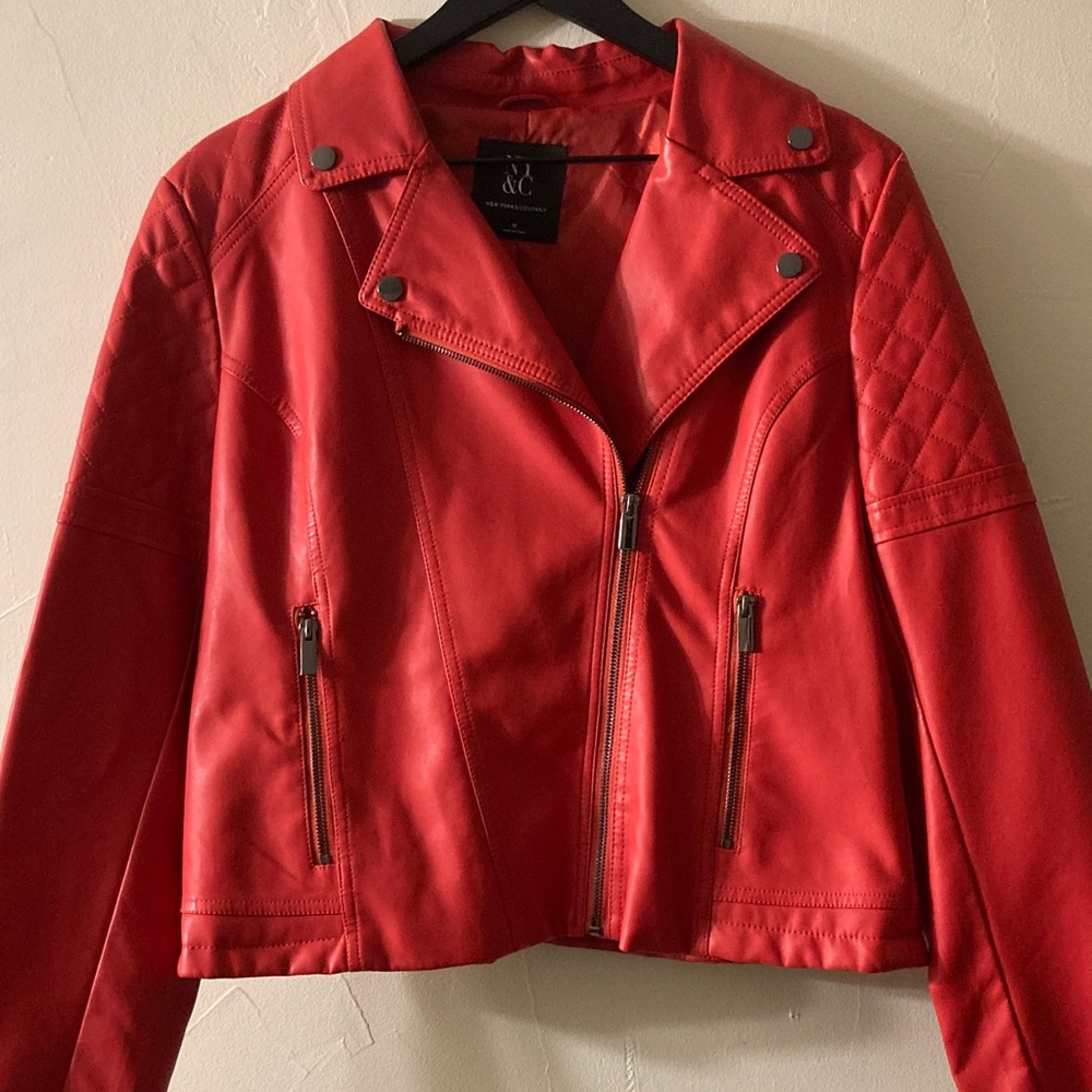 New York & Company Red Women's Jacket